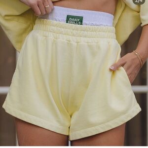 Daily drills boxer shorts (color lemonade)